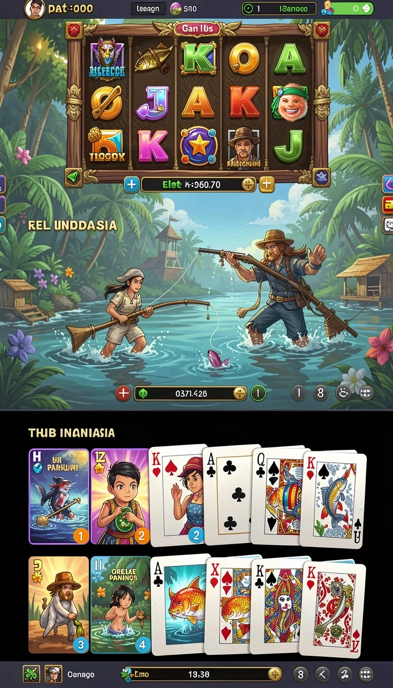 Beragam pilihan permainan menarik dalam aplikasi Download rajawali55 APK untuk Android.